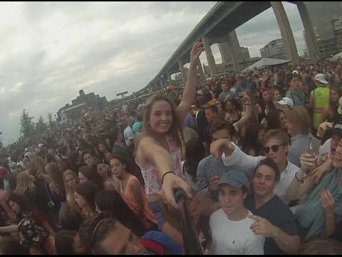 canalside concerts from a teenag
