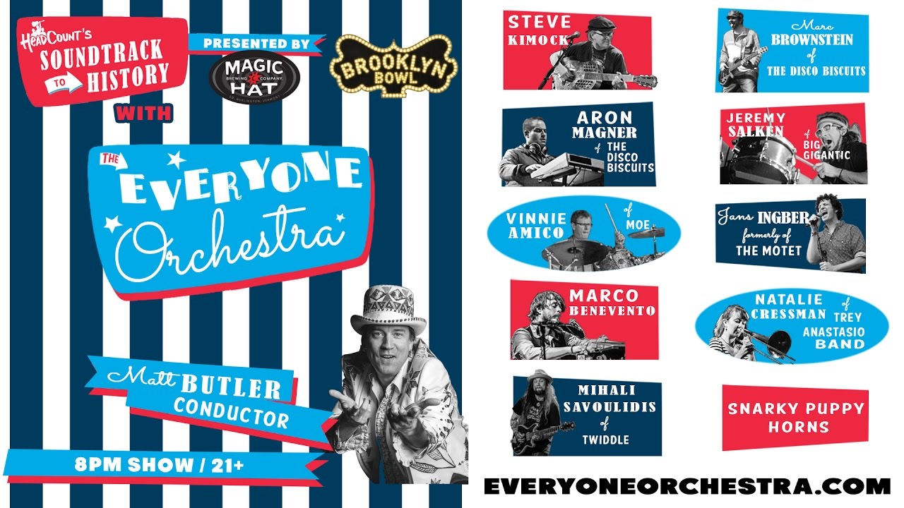 live 8pm everyone orchestra soun