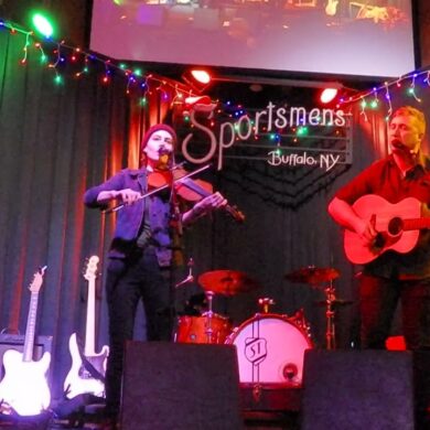 sally tyler perform song about buffalo at friends helping friends benefit event 12 21 2024 video 5