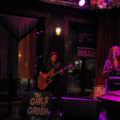 grace lougen megan brown performing trust nobody at jack rabbit tuesday 2 4 2025 really great 2