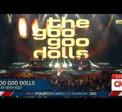 Goo Goo Dolls - "Stay With You" & "Iris" (Live from CNN's Fourth in America)