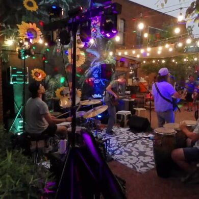 Slip Madigan Performing a Cool Tune at Hydraulic Hearth Larkin After Party 7-15-2026 Real Short Vid